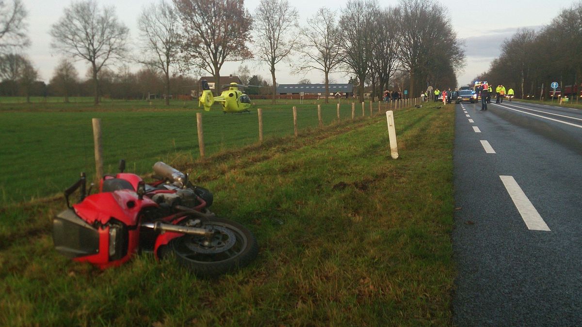 Twee gewonden bij aanrijding op de N348 bij Dalmsholte