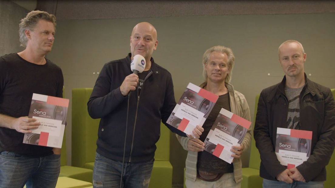 BLØF ontvangt award: meest gedraaide nummer op de radio