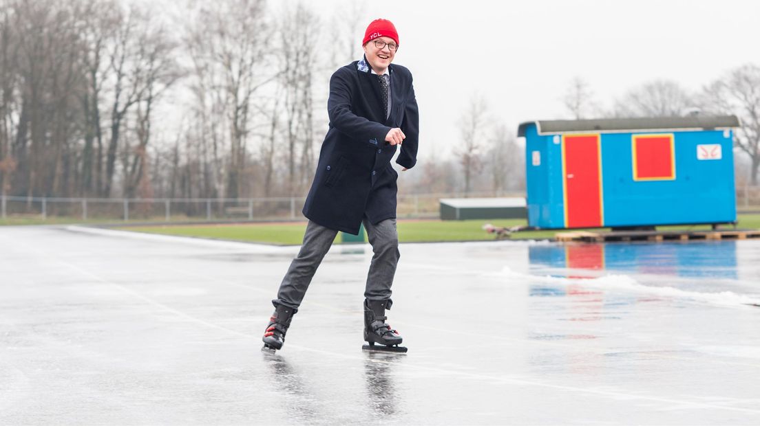 Schaatspret in Losser