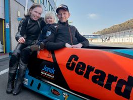 Bennie Streuer rijdt dit seizoen met 'moeder' Manon Vissenberg het WK zijspannen