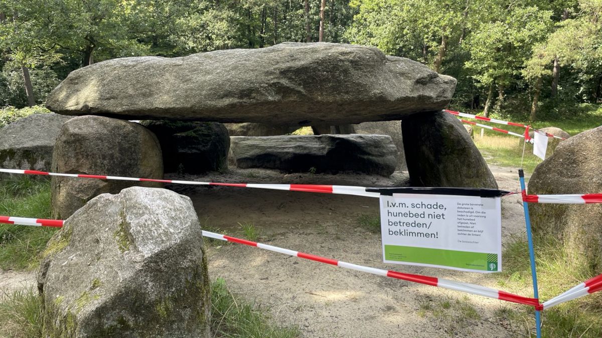 De week van Drenthe: gescheurd hunebed in Emmen, en mega-feesttent in Drouwenermond
