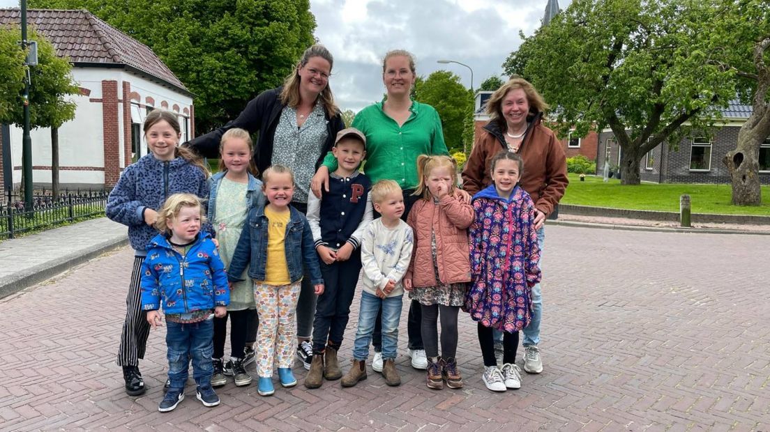 Trotse inwoners van Vierhuizen