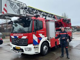 Jarenlang puzzelde Herman op de perfecte brandweerwagen: 'Fantastisch apparaat'