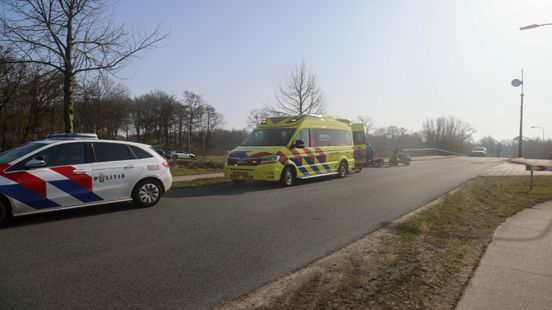 Ongeval tussen fietser en fatbike. Ongeval tussen fietser en fatbike.