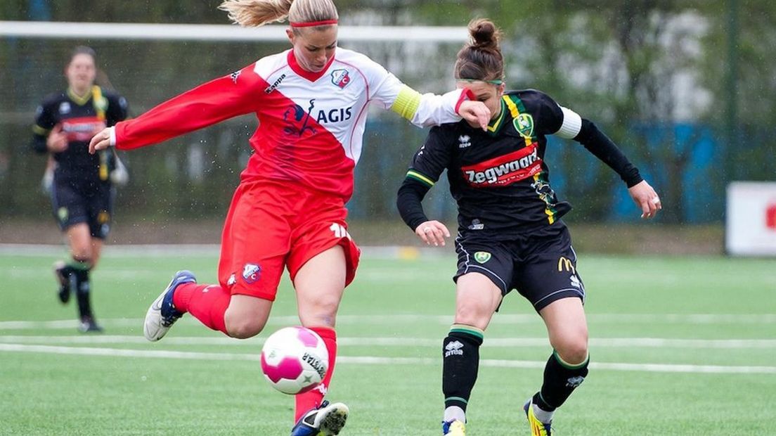 International Anouk Hoogendijk droeg in 2012 het shirt van FC Utrecht