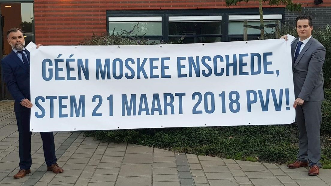 PVV protesteert tegen moskee Enschede