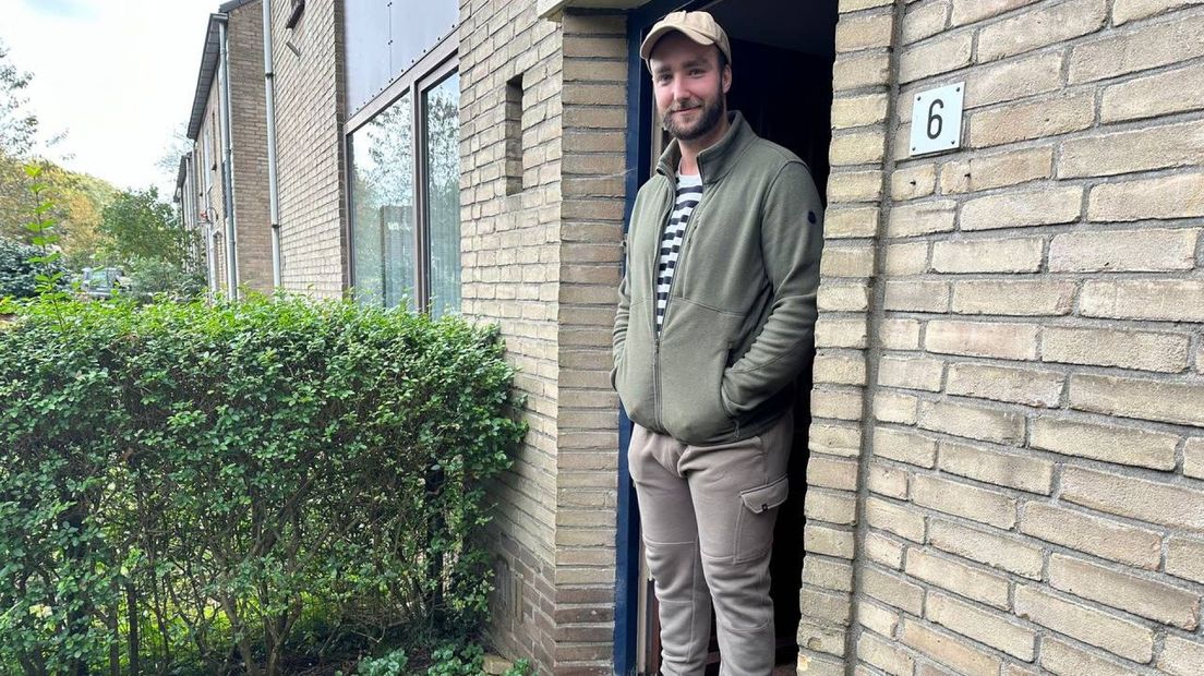 Buurtbewoner Maarten van Blokland.