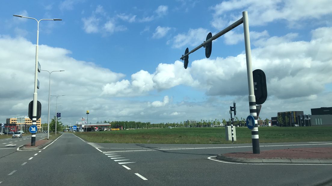 De vestiging komt naast het tankstation aan de Peelo in Assen (Rechten: RTV Drenthe/Margriet Benak)
