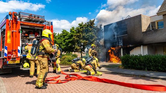 Sein brandmeester gegeven voor uitslaande brand Harderwijk