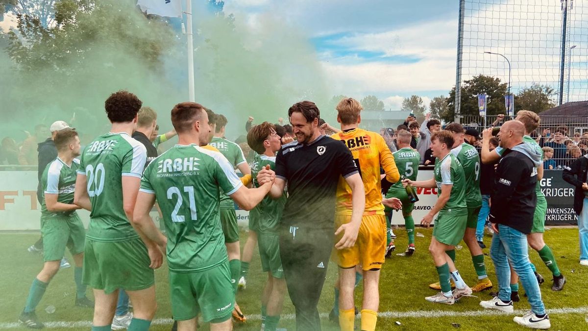 Luctor Heinkenszand pakt eindelijk titel in 3e klasse