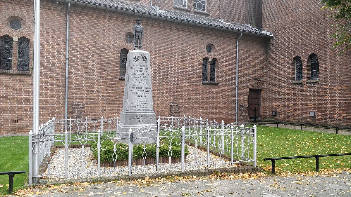 Oorlogsmonument in Deest krijgt een nieuw plekje