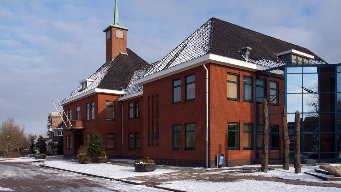 Het gemeentehuis in Delfzijl.