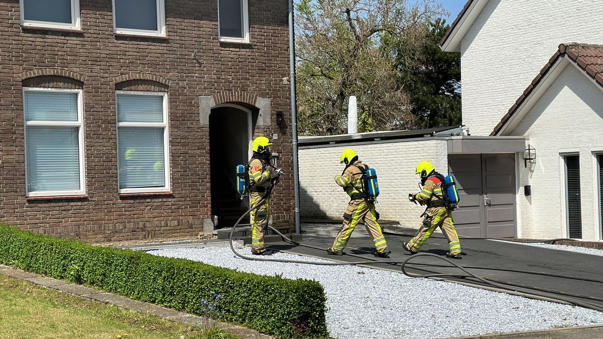 Woningbrand in Schimmert: 'Sluit ramen en deuren'