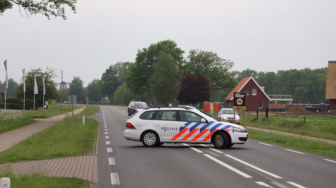 Weg bij Fleringen afgesloten voor technisch onderzoek