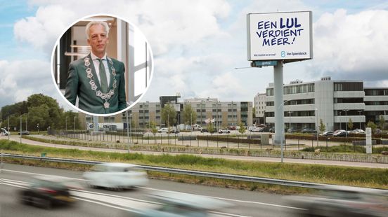 Lul-tekst langs A2 wekt ergernis burgemeester: 'Call me een fatsoensrakker' Home
