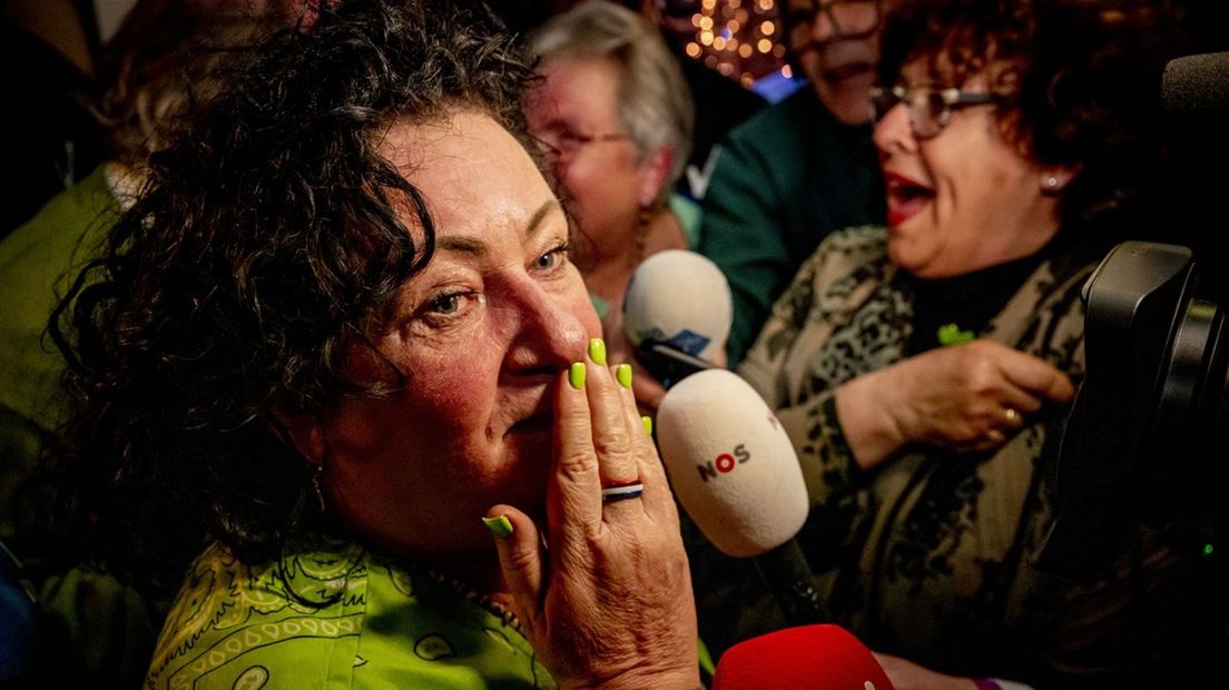 Caroline van der Plas reageert op de zege voor BBB