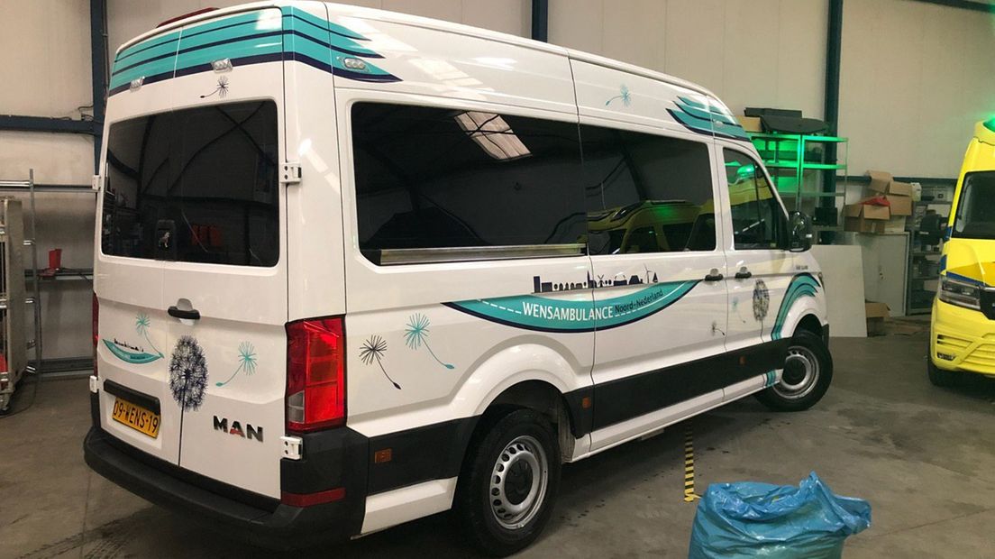De nieuwe wensambulance