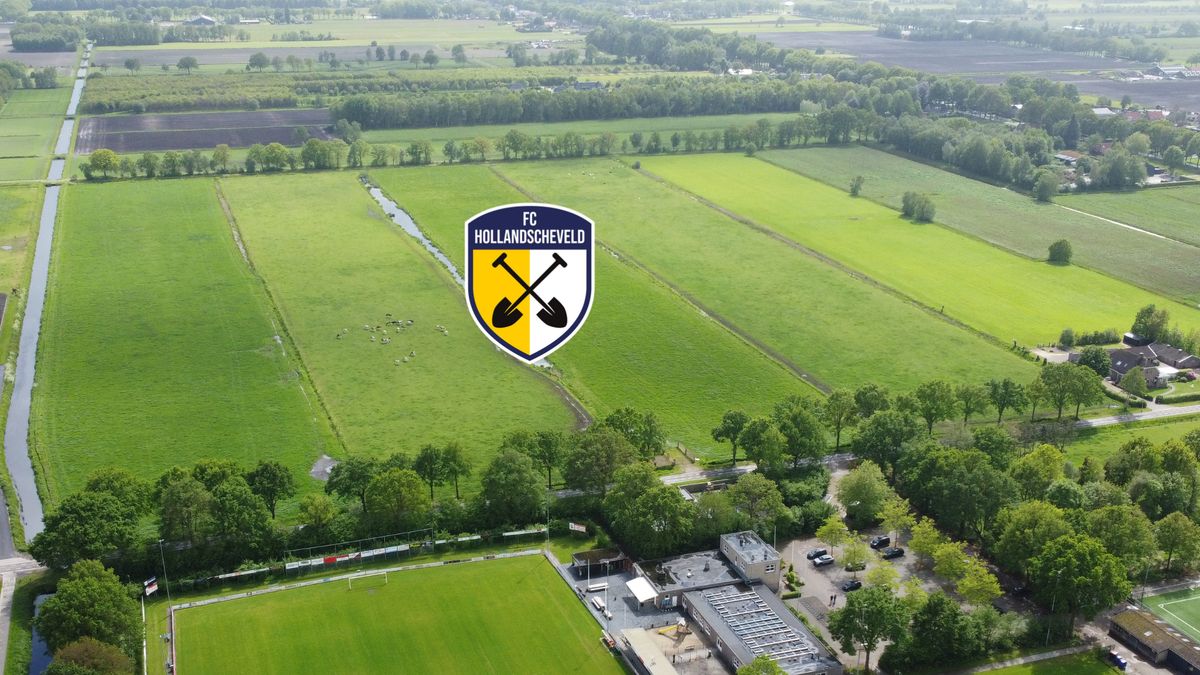 Plek voetbalpark Hollandscheveld bekend