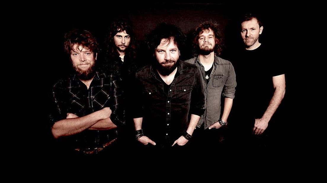 Rockband Bökkers heeft nieuwe samenstelling rond: Bart, Jim, Hendrik Jan, Stef, Jeroen