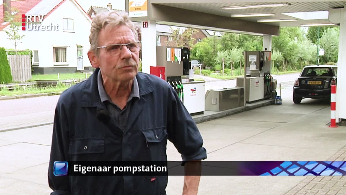 Benzinedief rijdt pomphouder in Kockengen aan: 'Ik sloeg op zijn motorkap en zei: Stop!'
