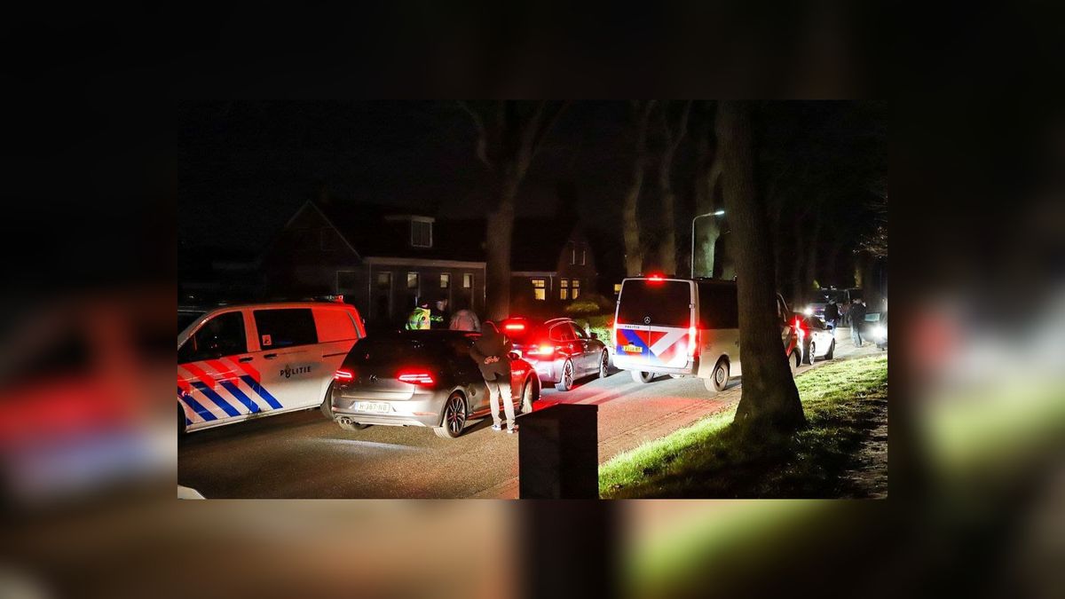 Aanhoudingen bij confrontatie met politie en ME in de bossen bij Oudemirdum