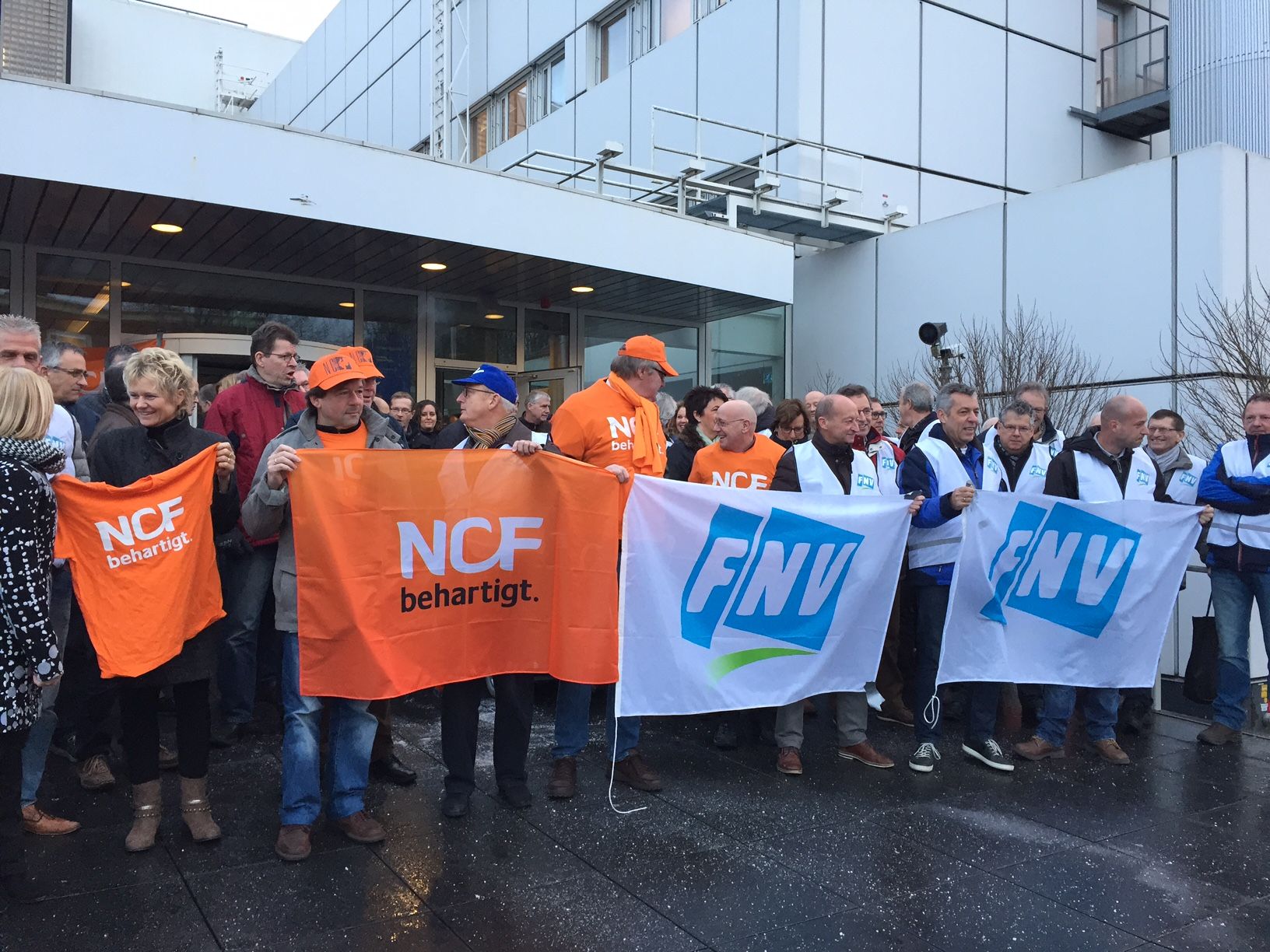 Actie voor ambtenarencao bij Belastingdienst Venlo 1Limburg