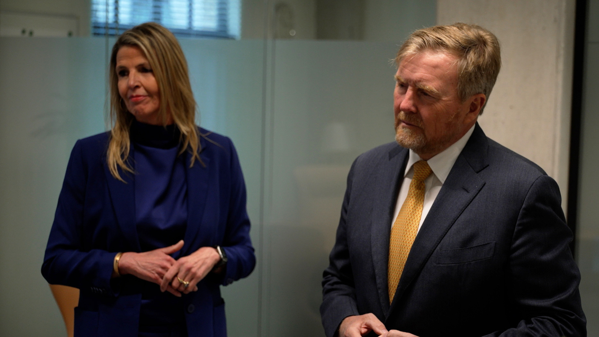 De koning op bezoek bij Filomena, het centrum voor partnergeweld en kindermishandeling