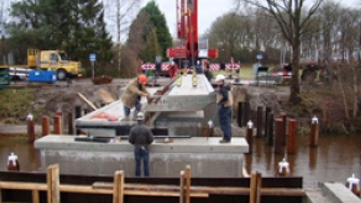 Haarwegbrug Tiendeveen vervangen