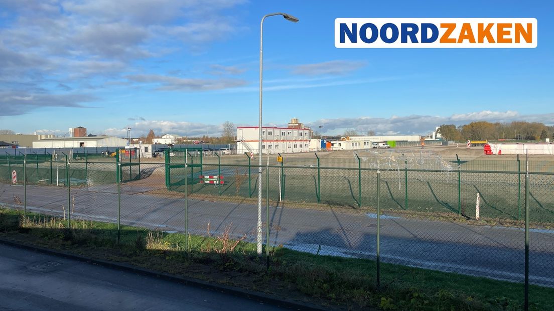 De bouwgrond van Google in Winschoten