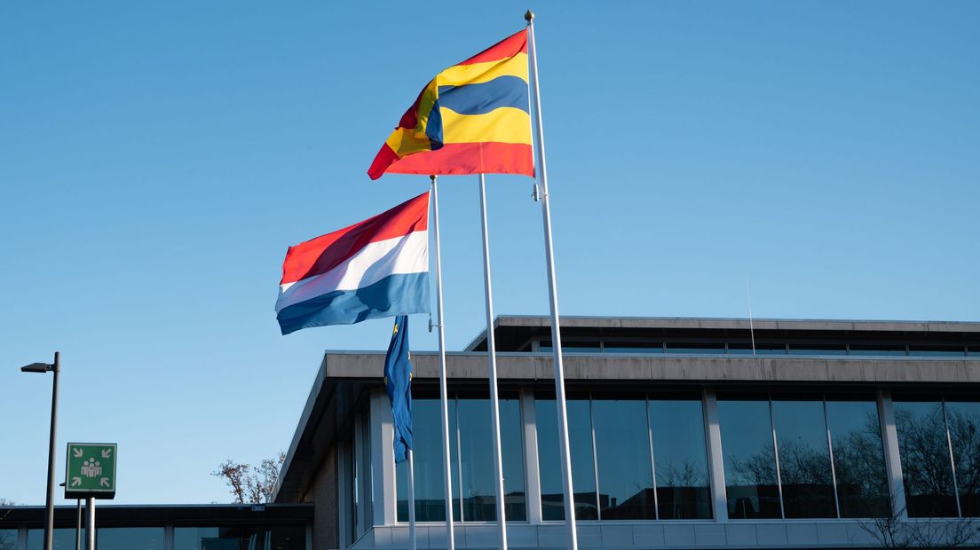 Het provinciehuis in Zwolle