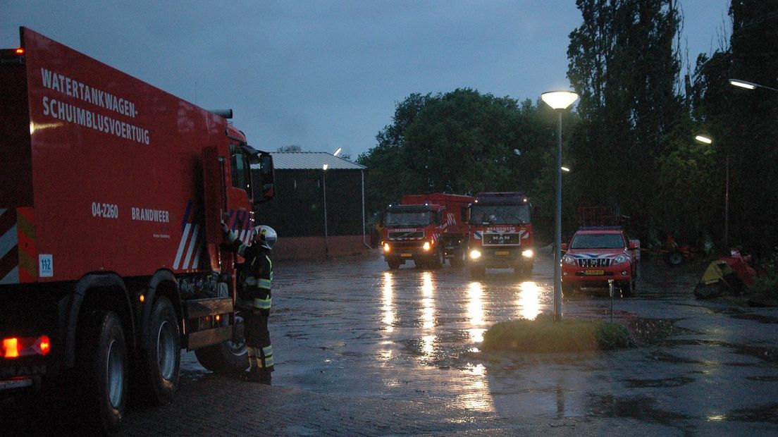 Brand in boerenbedrijf in Bergentheim