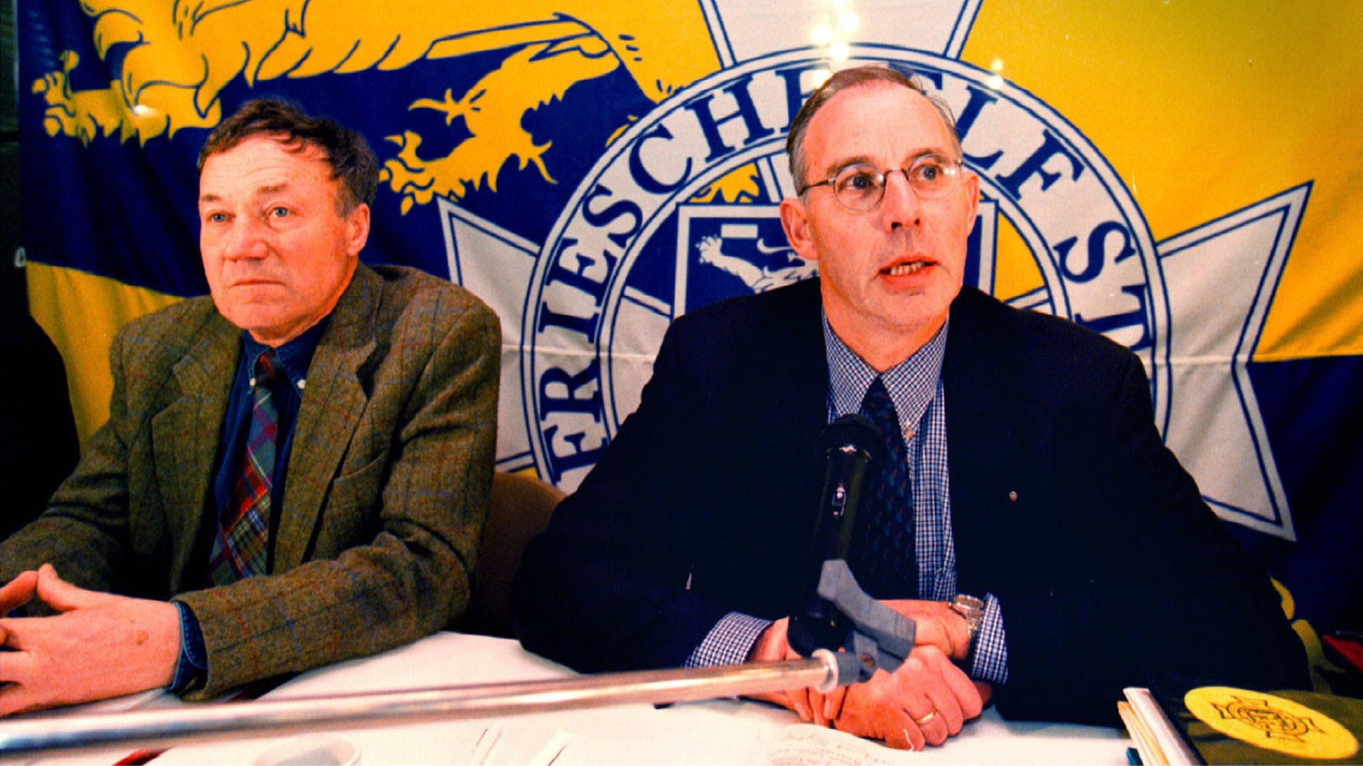 Piet Venema en Henk Kroes
