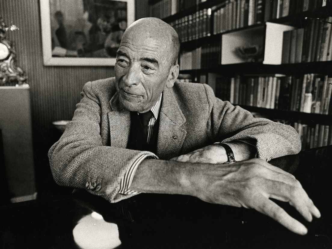 Hugh Maaskant gefotografeerd door Robby Bouwer (foto is in het bezit van Stadsarchief Rotterdam)