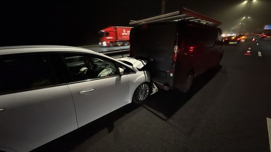 Ongeluk vlak voor Heinenoordtunnel zorgt voor flinke file, weg vrijgegeven