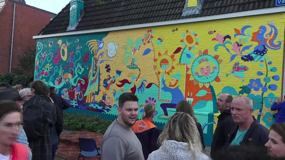 Gemeente is onvermurwbaar en vindt dat muurschildering in Stad weg moet, kunstenaar overweegt rechts