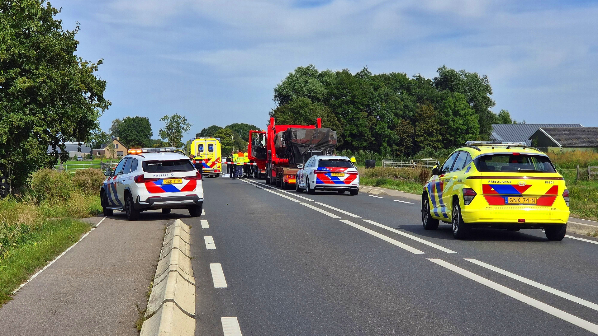 Dode bij ongeluk op N480.