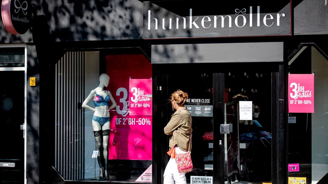 Hunkemöller op de Frederik Hendriklaan in Den Haag