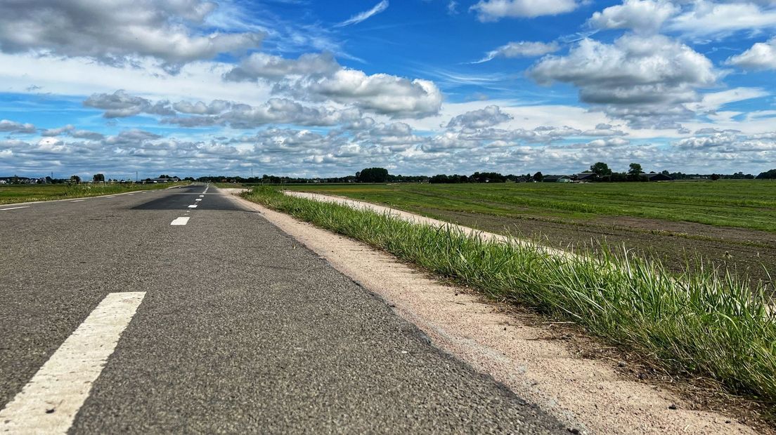 De opgeknapte dijk