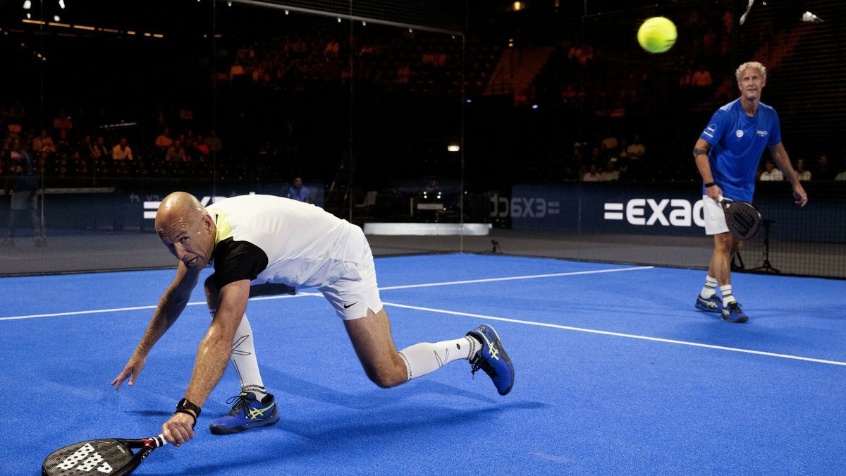 Arjen Robben mag zich meten met (inter)nationale top op padeltoernooi Westerbork