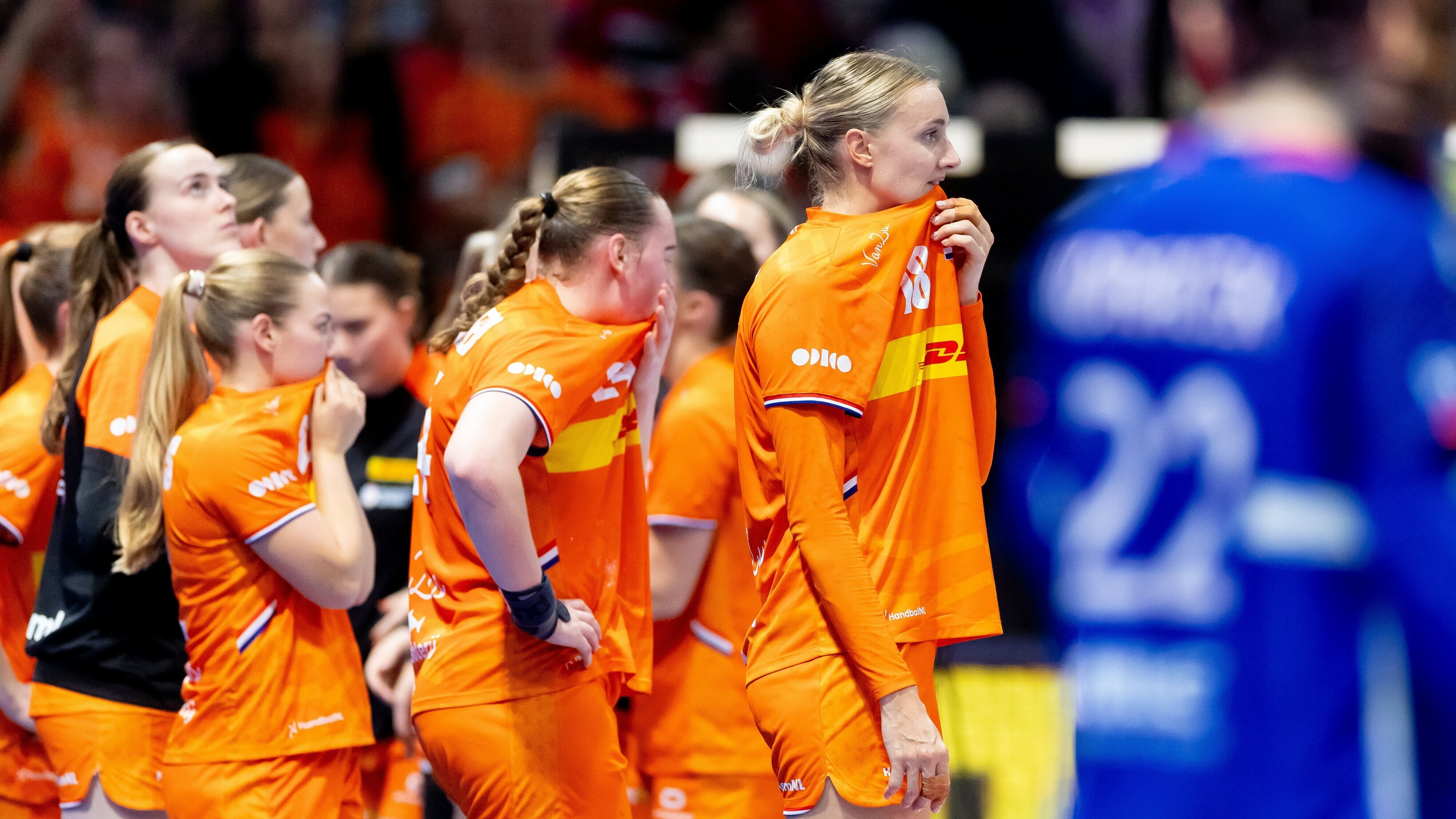 Nederlandse handbalsters met lege handen, Frankrijk wint strijd om brons