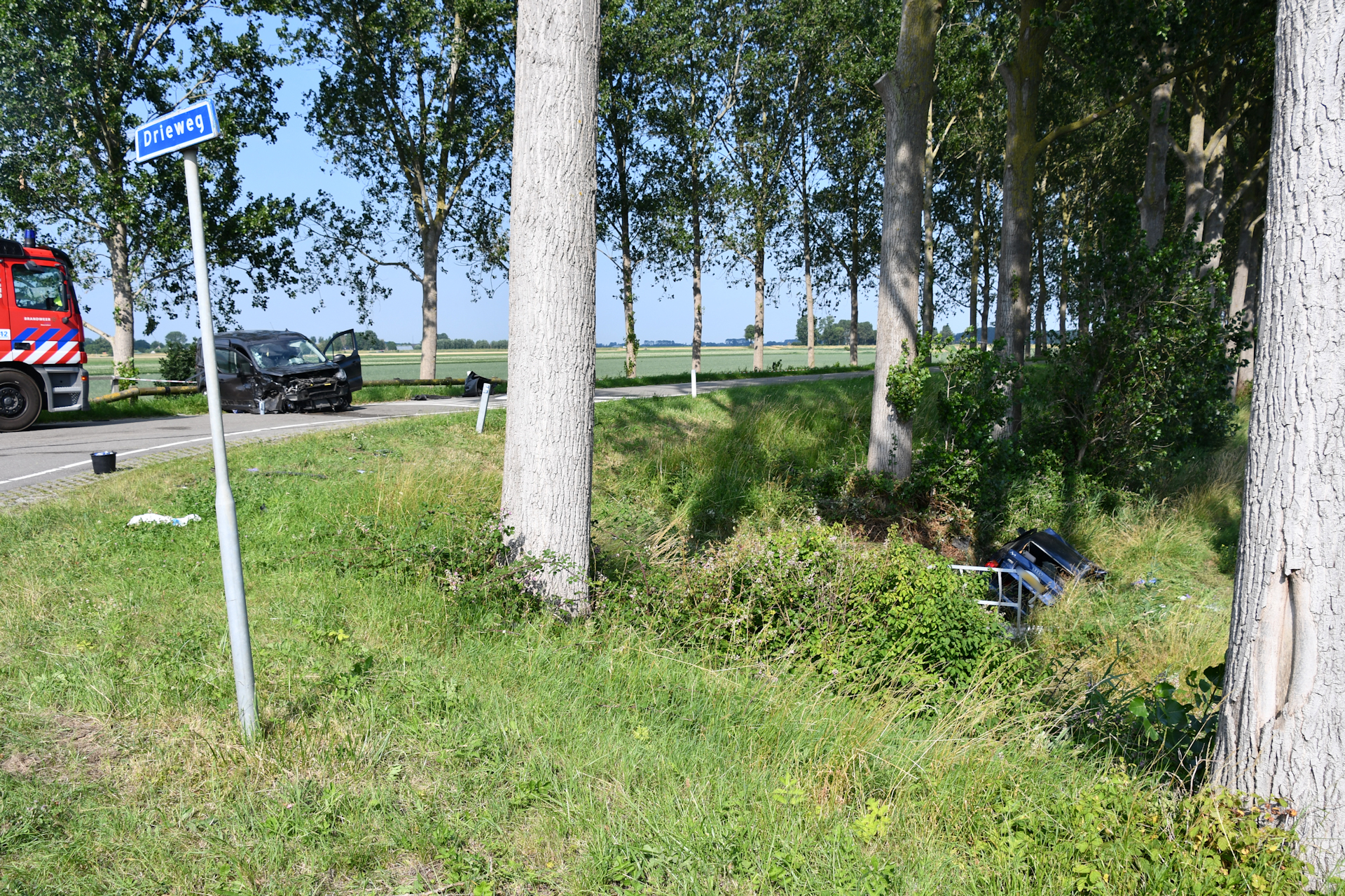Ernstig ongeluk bij Terneuzen: vijf gewonden