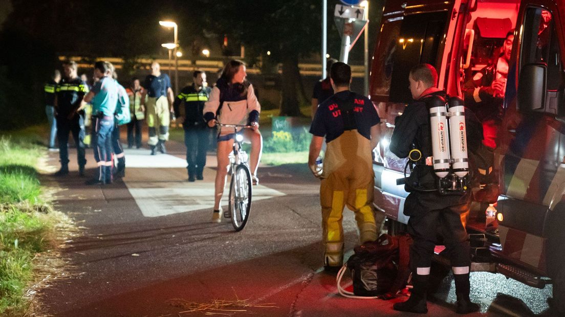 Bij de zoekactie was ook ambulance- en brandweerpersoneel betrokken