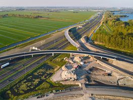 'Serieuze vertraging' RijnlandRoute, nieuwe weg voorlopig niet open