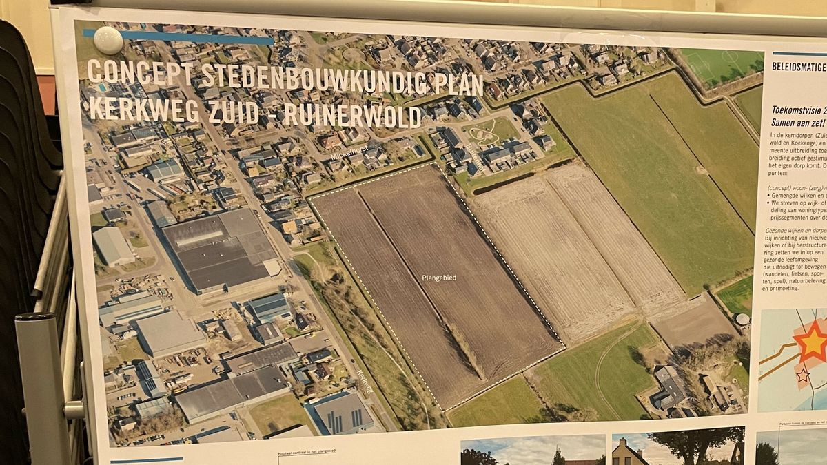 Akkoord voor 128 woningen in Ruinerwold, maar niet zonder bedenkingen