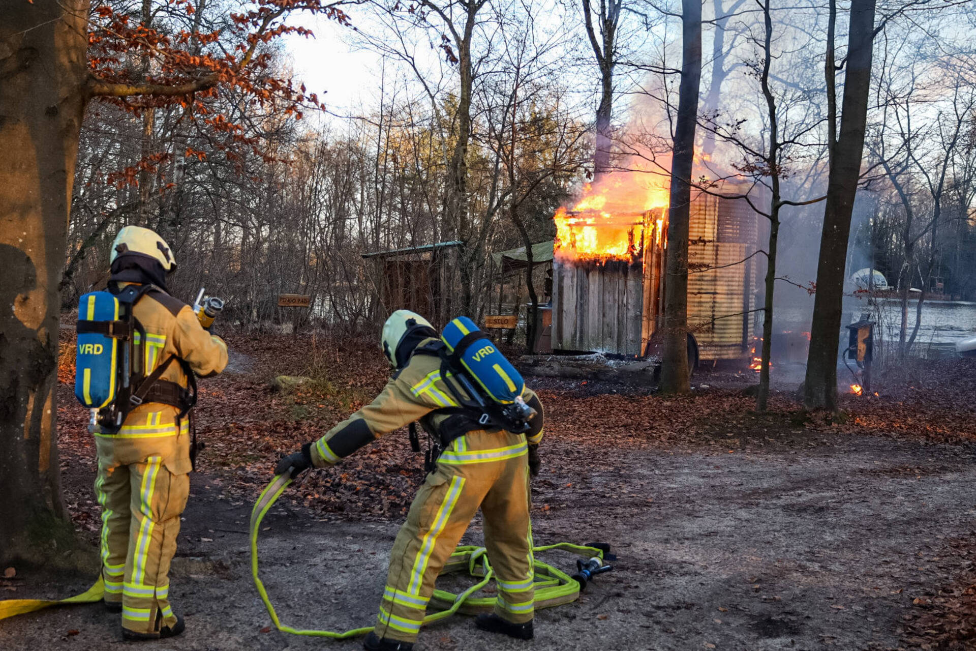 Verblijf op Landgoed Mariahoeve in Papenvoort gaat in vlammen op