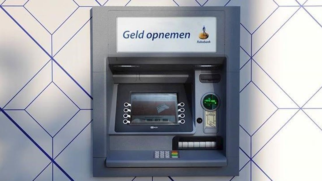 Een geldautomaat Rabobank Nijverdal beschikbaar
