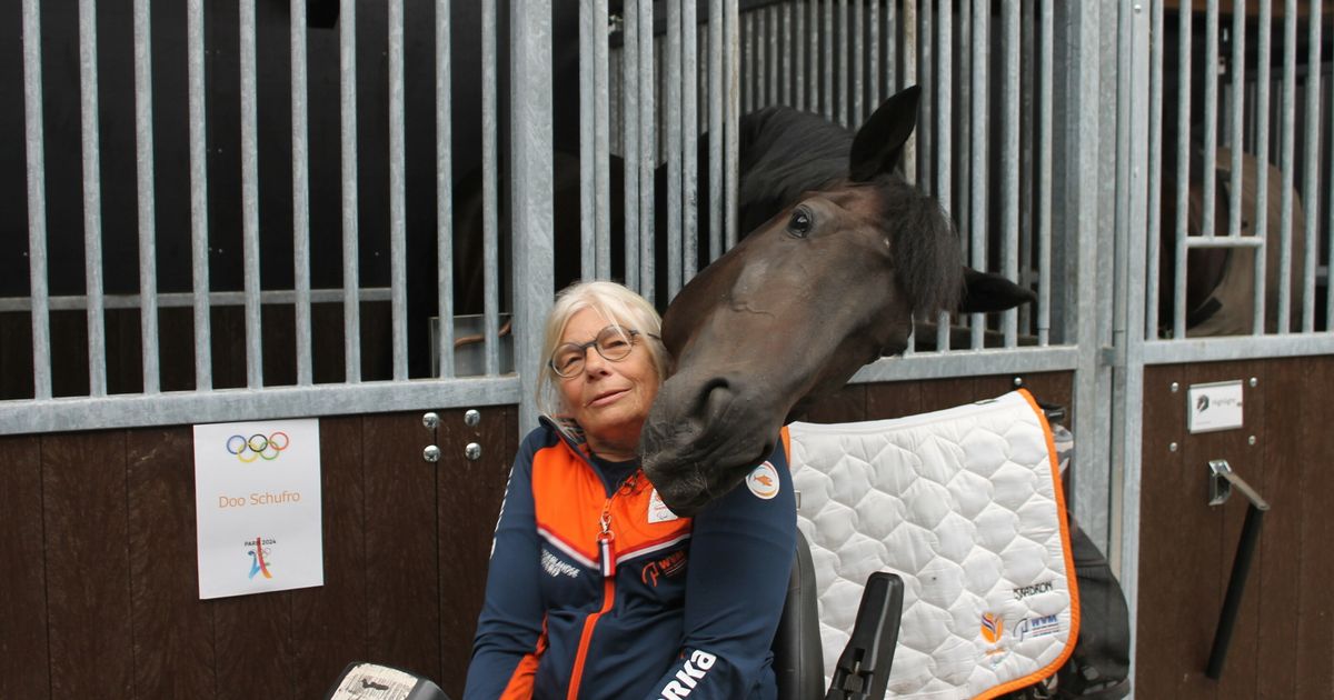 Annemarieke (65) ready for first Paralympics: ‘farmer rider’ goes for gold