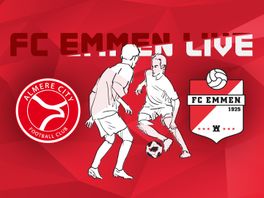 Lees terug: Almere City viert feest na overwinning op FC Emmen