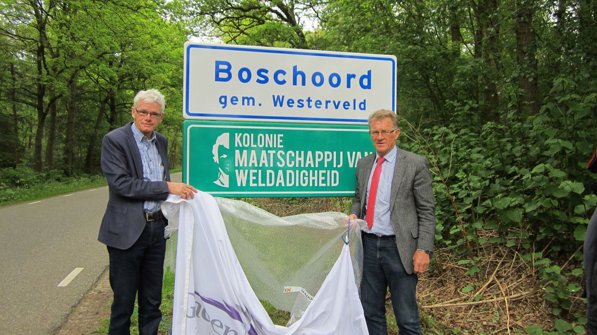 Boschoord heeft eigen plaatsnaambord