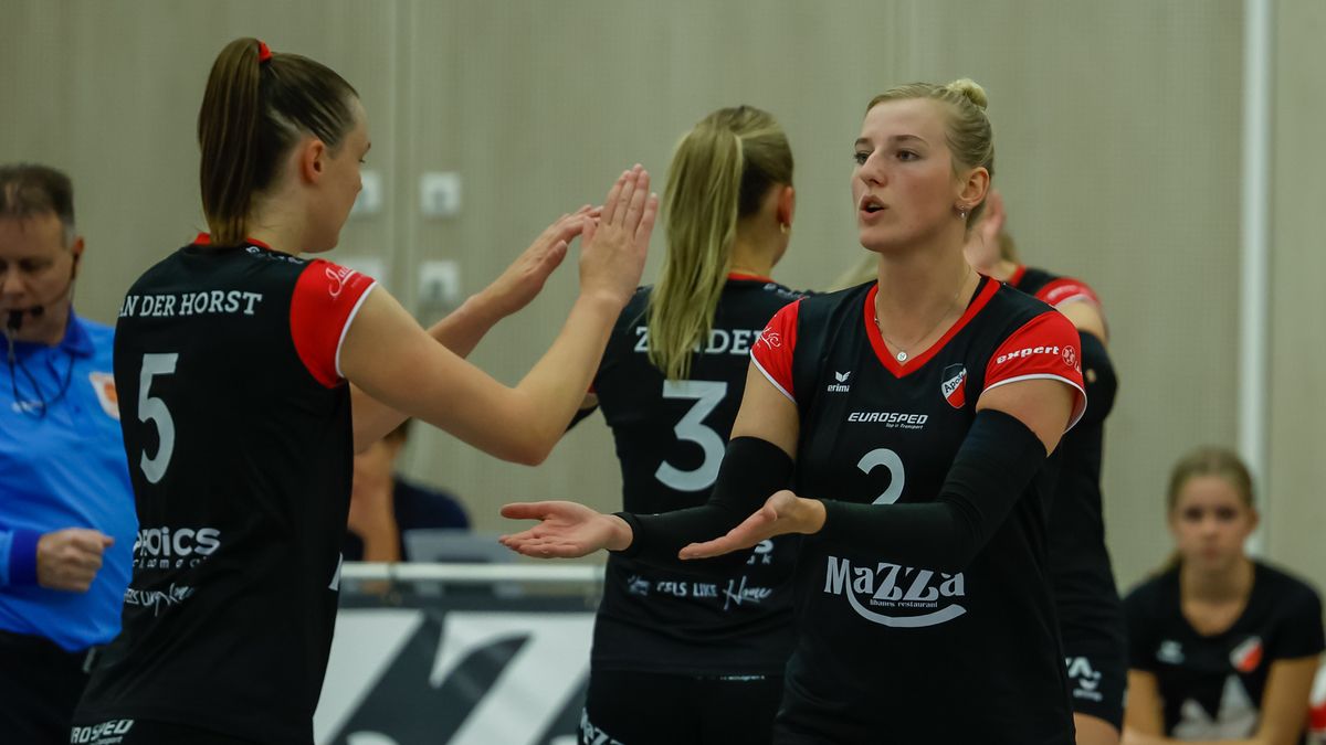 Volleybalsters Apollo 8 verliezen Supercup van Sliedrecht Sport